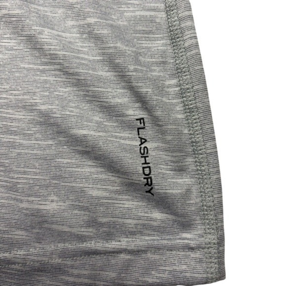 The‎ North Face Womens FlashDry V Neck Short Sleeve Athletic T Shirt Gray S P - Picture 3 of 8